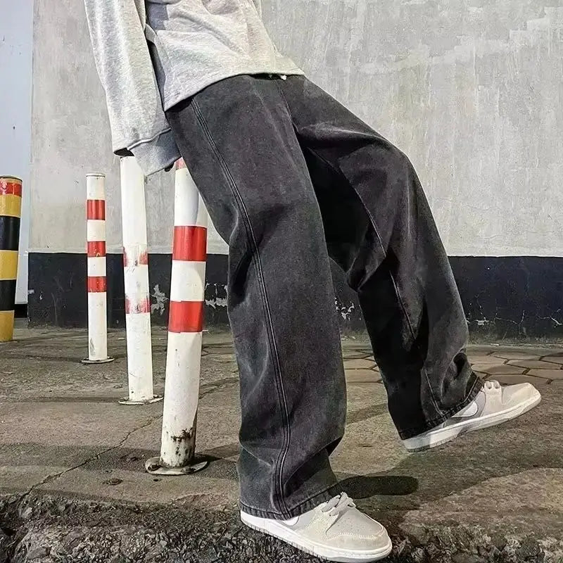 Oversized Denim Pants