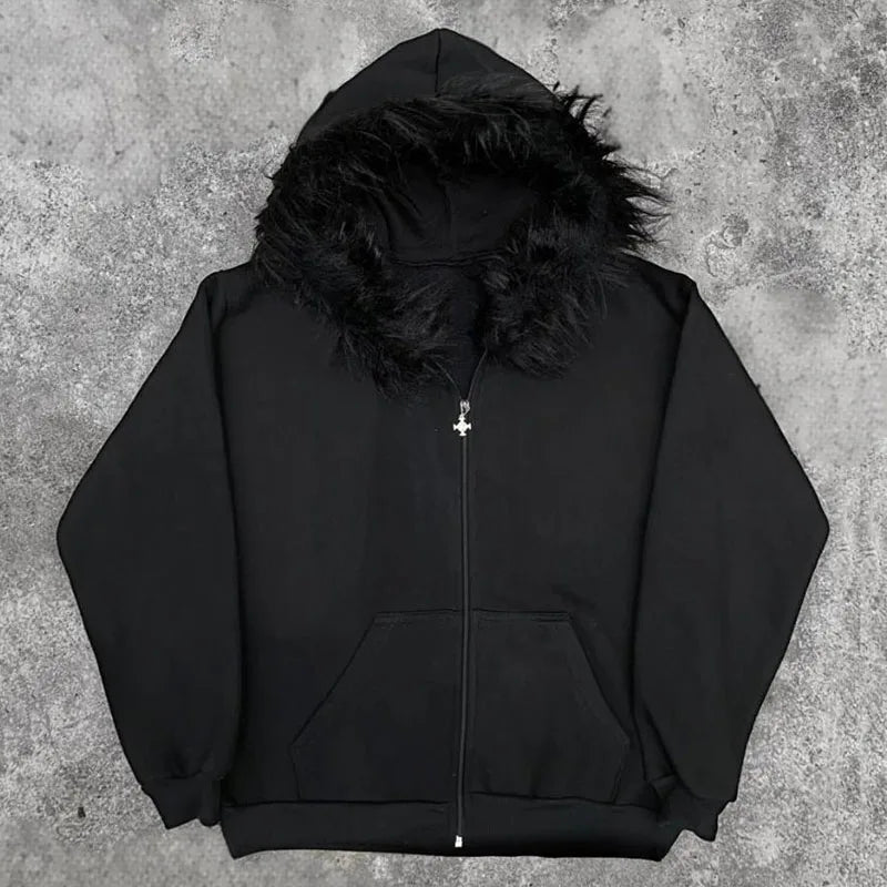 DRIFT Nightfall Fur Hoodie
