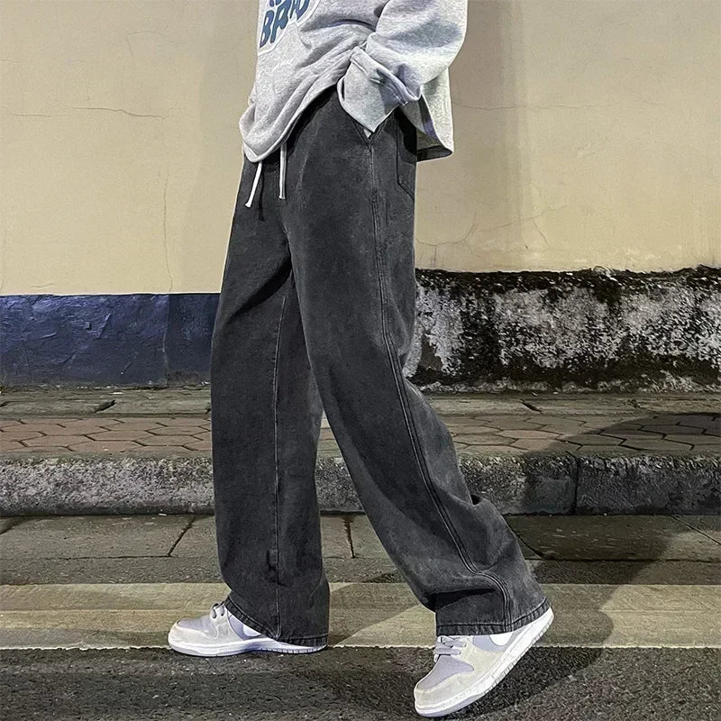 Oversized Denim Pants