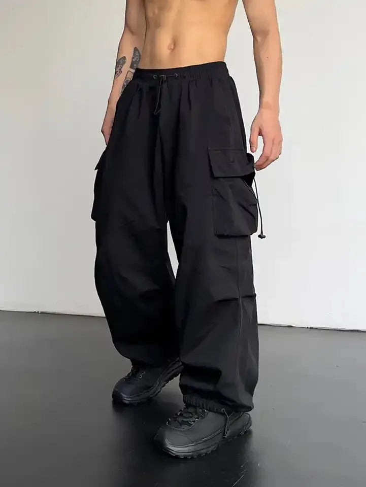 DRIFT Parachute Cargo Pants – Oversized Streetwear Fit