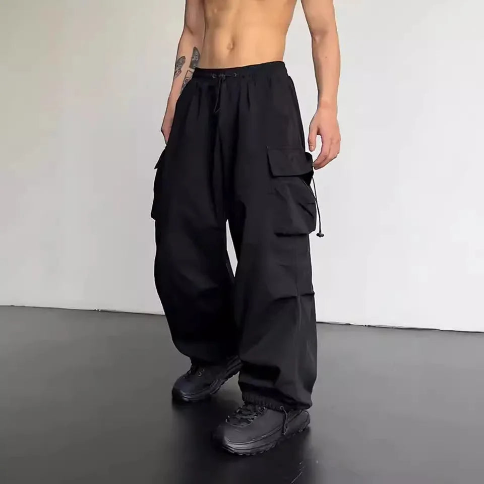 DRIFT Parachute Cargo Pants – Oversized Streetwear Fit