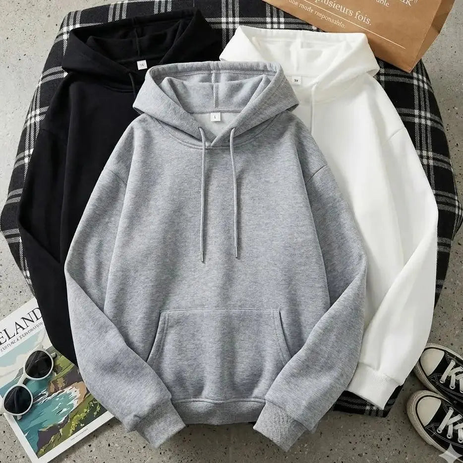 Oversized Essential Hoodie – Minimal Streetwear Pullover