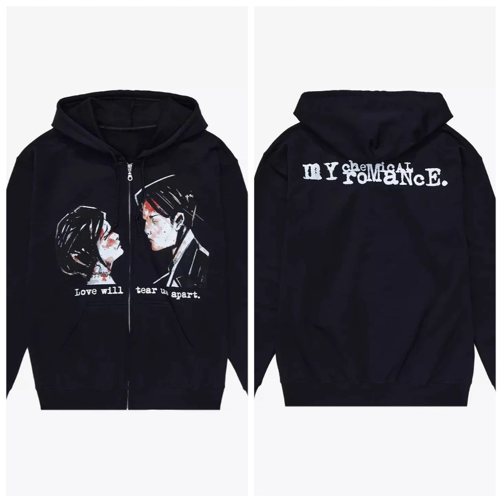 My Chemical Romance Love will tear us apart hoddie